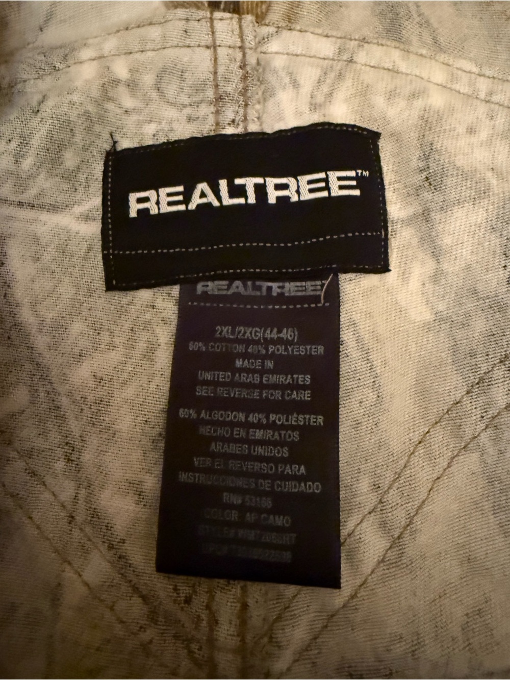 Realtree Men's Camo Hunting Bib Overalls - Picture 4 of 4